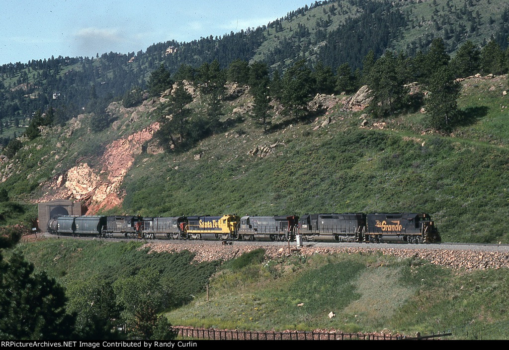 DRGW 3088 West at Tunnel 1